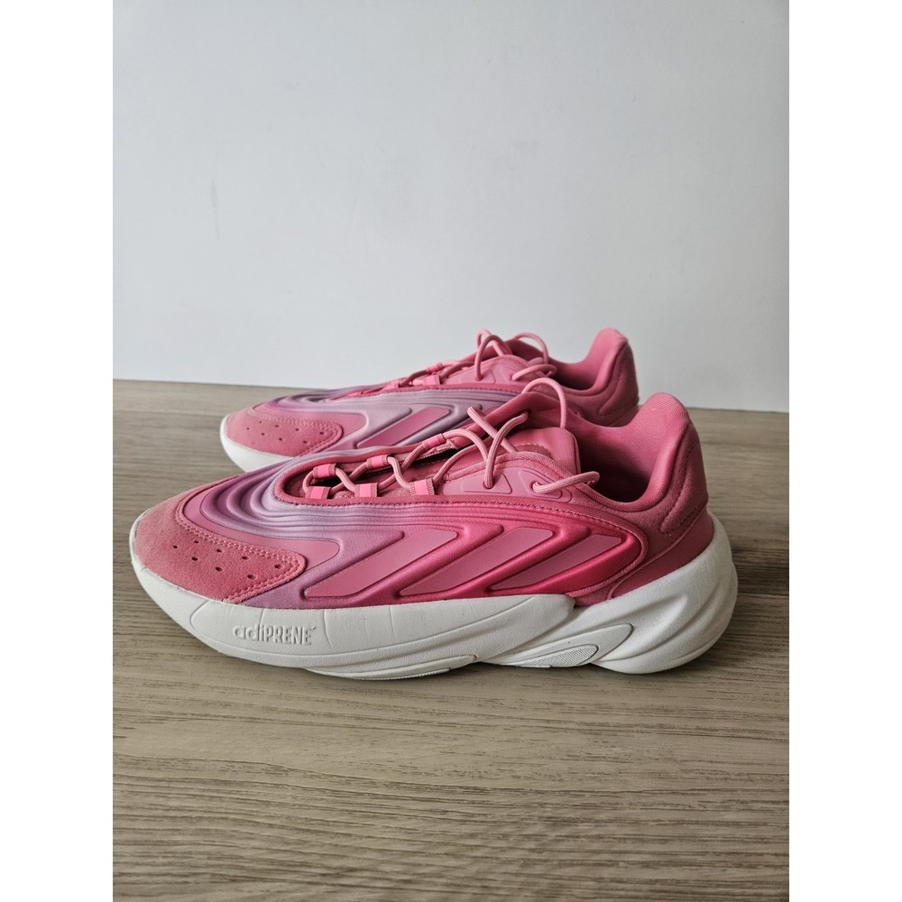 adidas Ozelia Pink Fusion Gradient Athletic Running Shoes Sneakers Women's Sz 8 - Picture 5 of 8